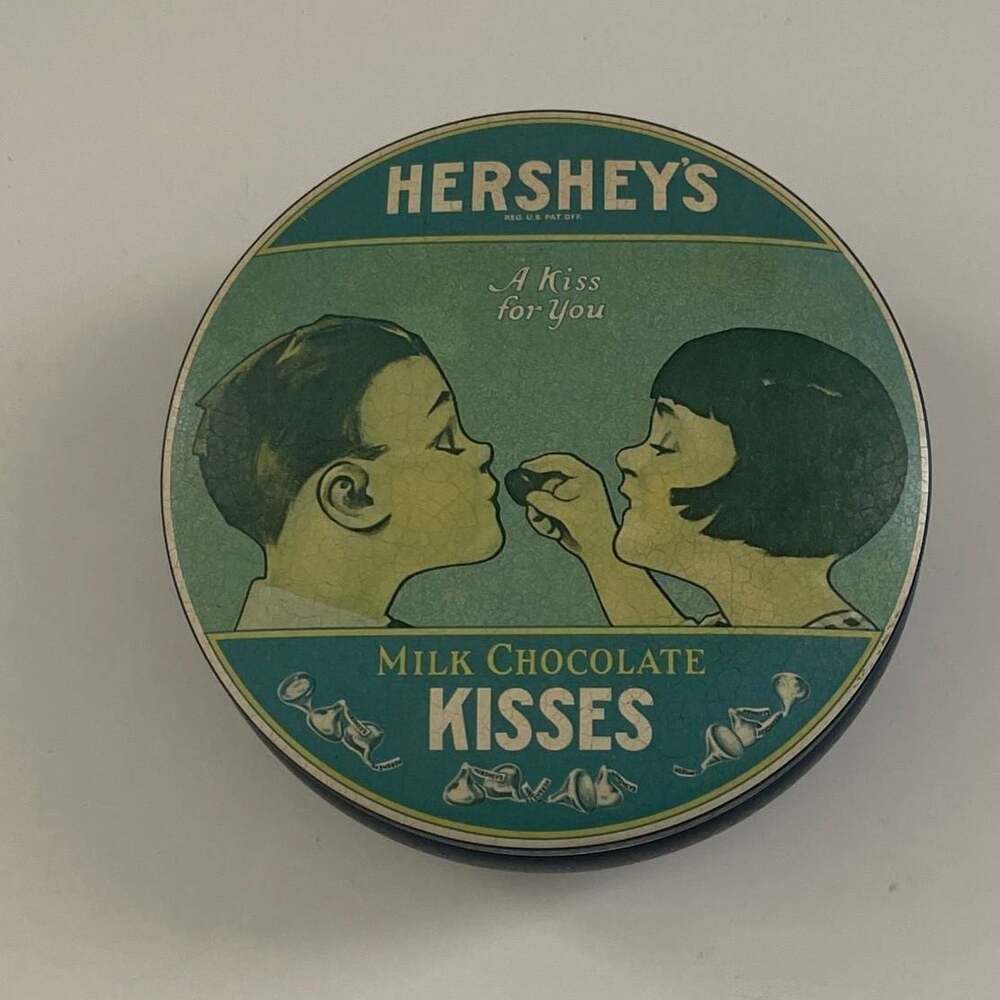 Vintage 1982 Hershey's Milk Chocolate Kisses 'A Kiss For You' Collector Pristine